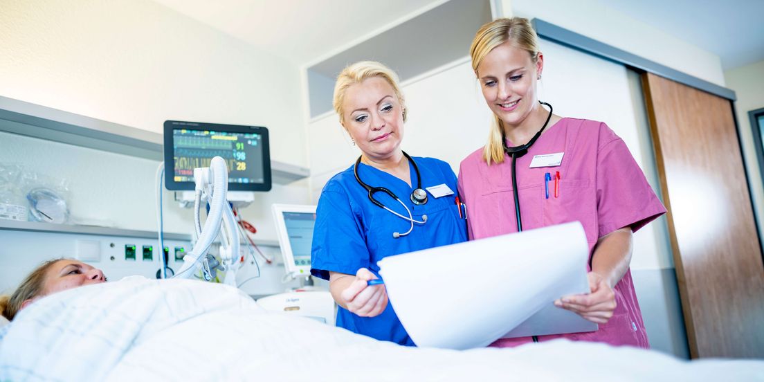 Während des Aufenthalts in der Frührehabilitation