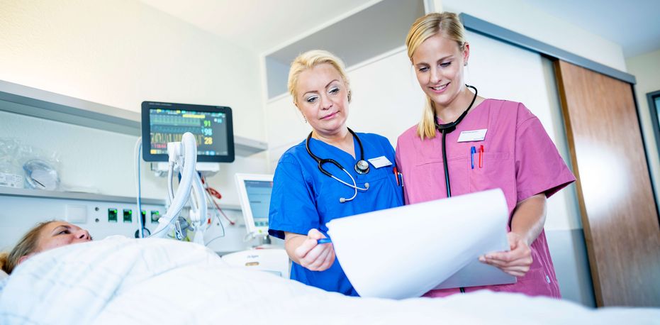 Während des Aufenthalts in der Frührehabilitation