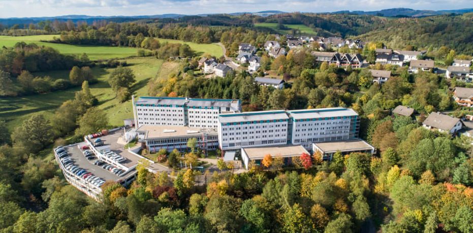 Luftaufnahme Klinik Reichshof